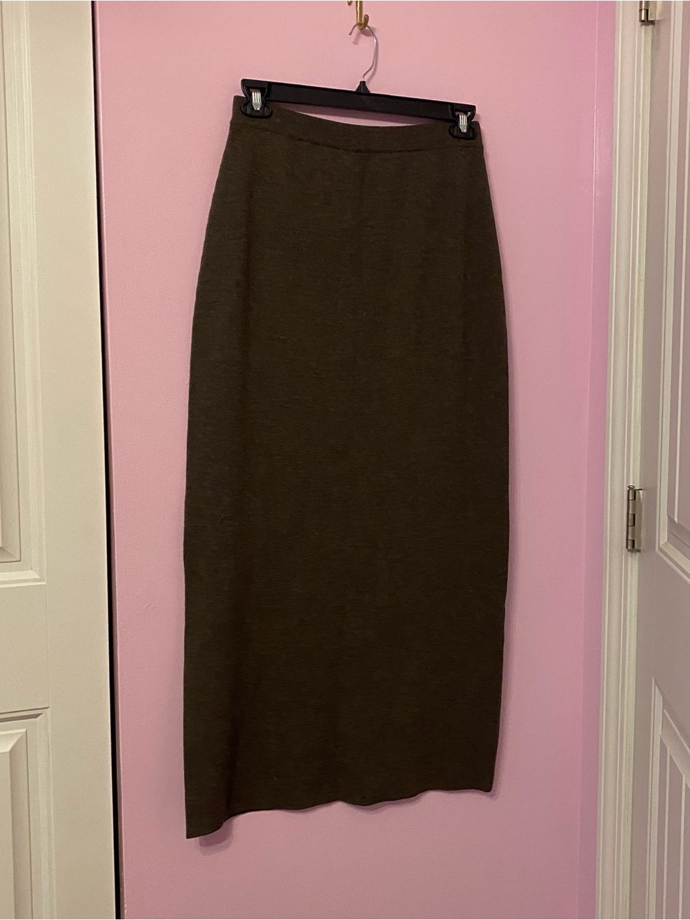 Eileen Fisher wool maxi skirt size large